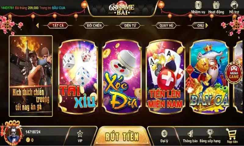 Mini game tại 68gamebai 