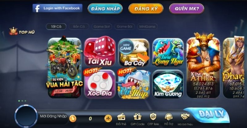 Cung cấp đa dạng các thể loại game cá cược