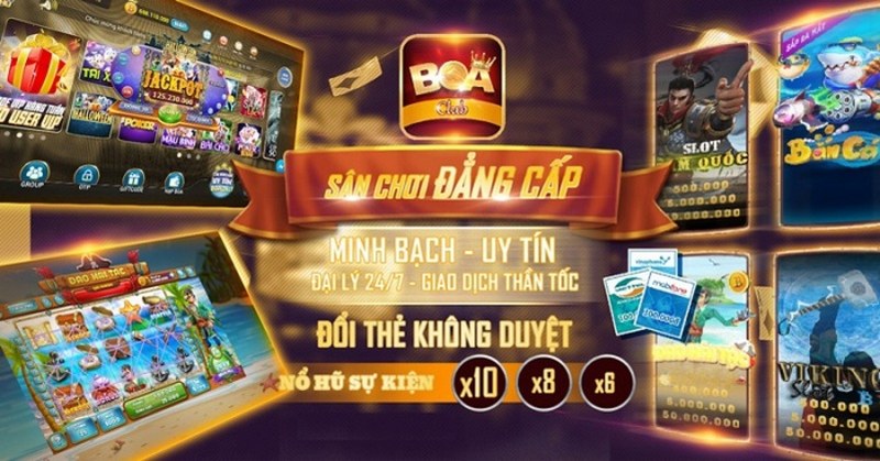 cổng game boa club uy tín, đẳng cấp số 1 nước ta