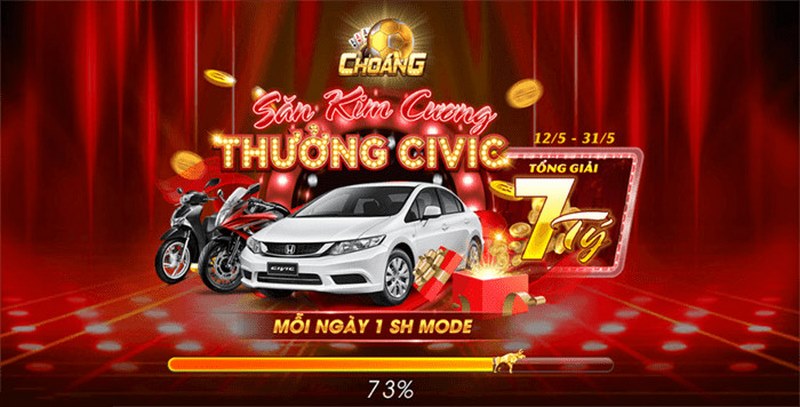 Các chương trình khuyến mãi tại cổng game Choáng Club