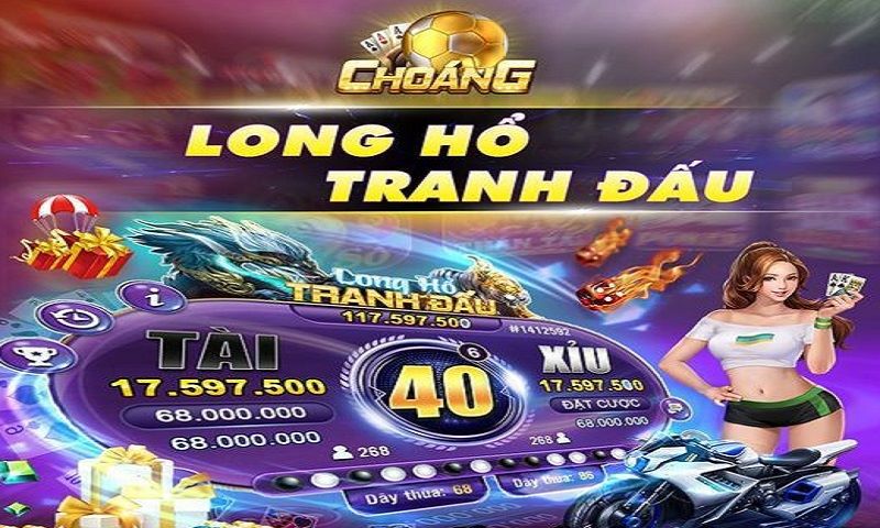 Giao diện độc đáo của cổng game choáng Club