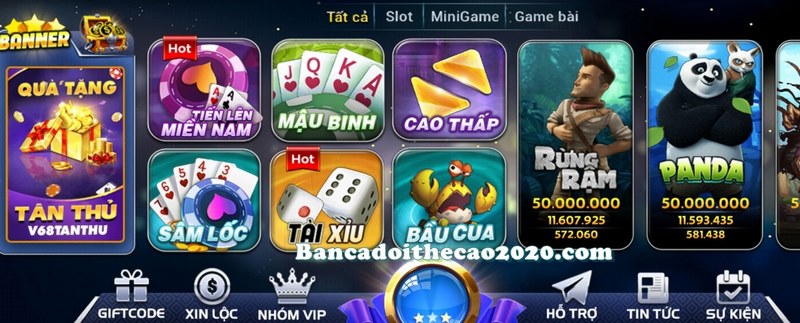 Hệ thống game kinh điển, đa dạng