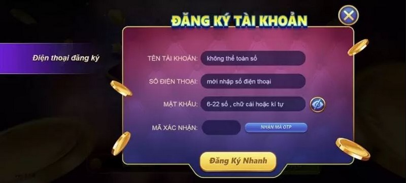 Lưu ý quan trọng khi đăng ký nhanh