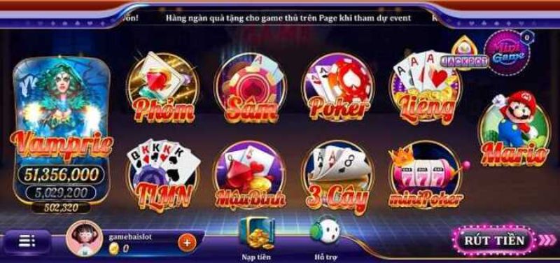 Khám phá kho game đa dạng và hấp dẫn tại Max Club 