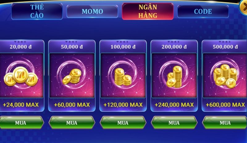 Tham gia chơi tại Max club để nhận nhiều khuyến mãi sốc 