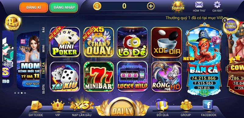 Cổng game đổi thưởng Nổ Hũ 52 Club