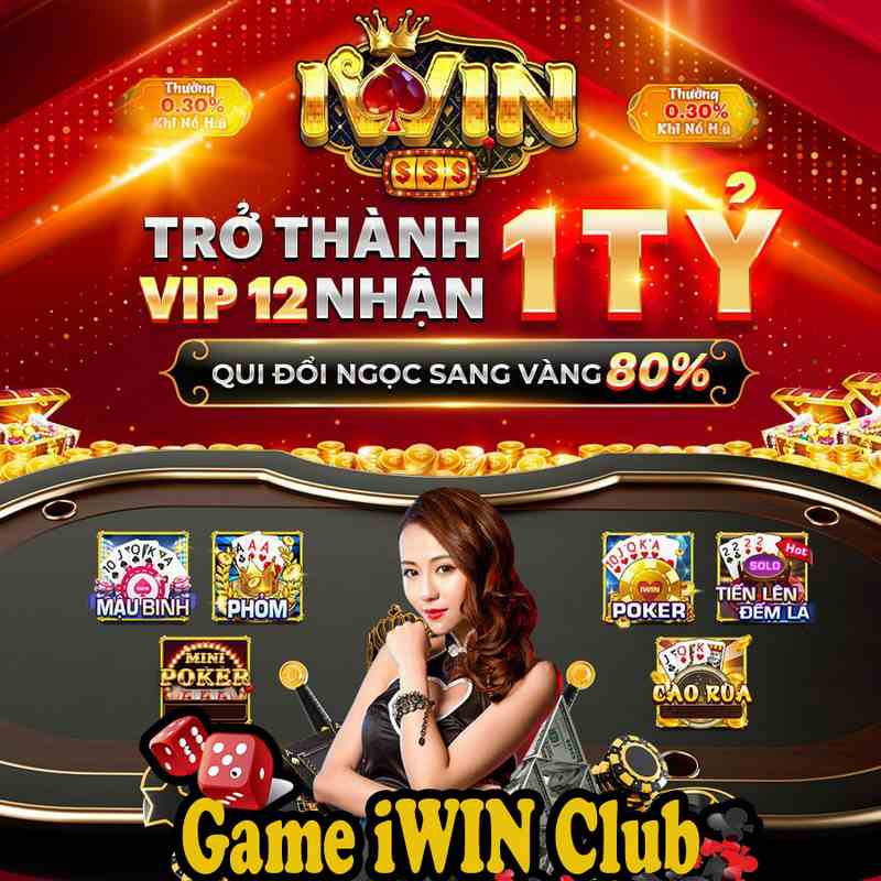 Các loại game đẳng cấp dân chơi tại IWIN