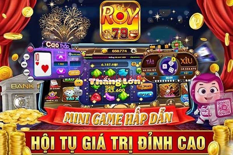 Ưu điểm khi tham gia chơi tại roy79