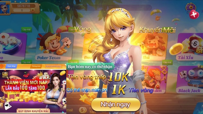 Sự đa dạng về các tựa game tại Vi68