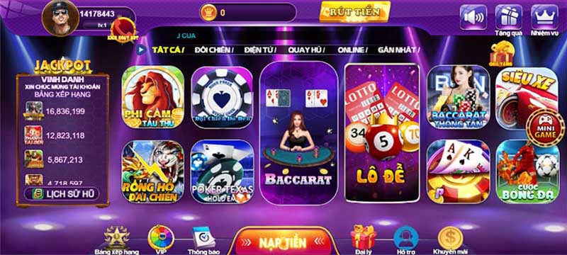 Cổng game bài 68 game bai