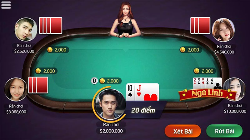 Cách chơi Xì dách tại 68 game bài