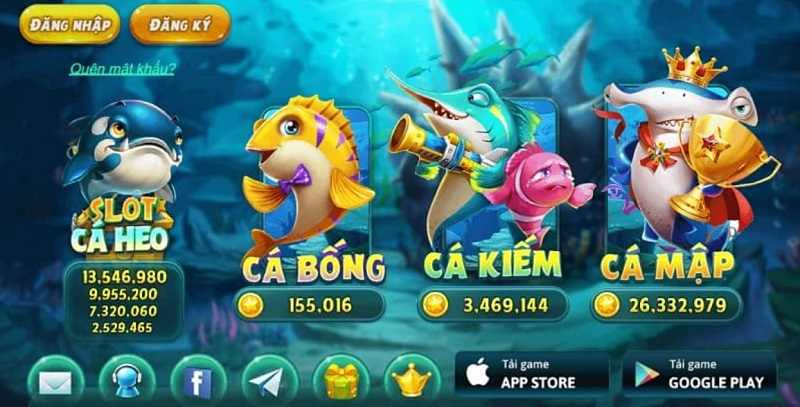 Game bắn cá có mặt ở cổng game