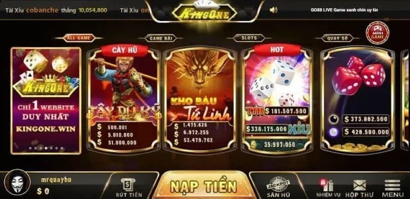 Các thể loại game slot