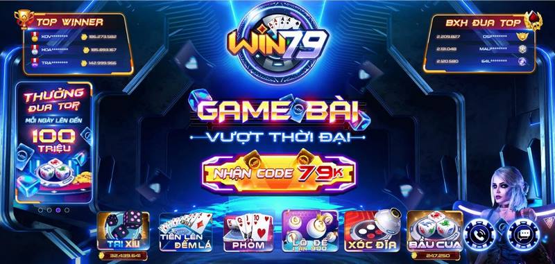 Hướng dẫn tải Win79 web (PC)