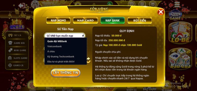 Game cược phổ biến tại ClubC