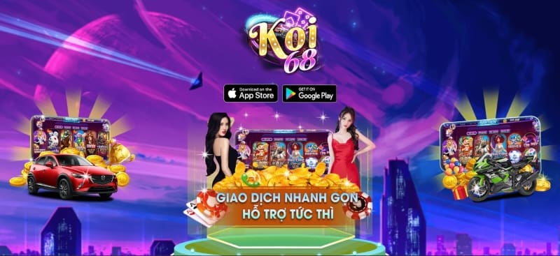 Hướng dẫn tải koi68 fun cho điện thoại