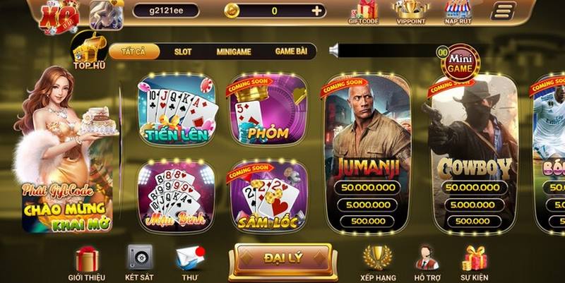 Game hay có mặt tại cổng game