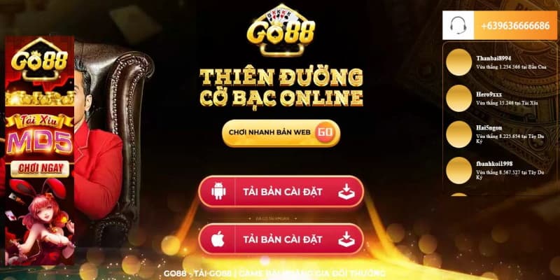 Hướng dẫn tải Go88 club cho PC và điện thoại