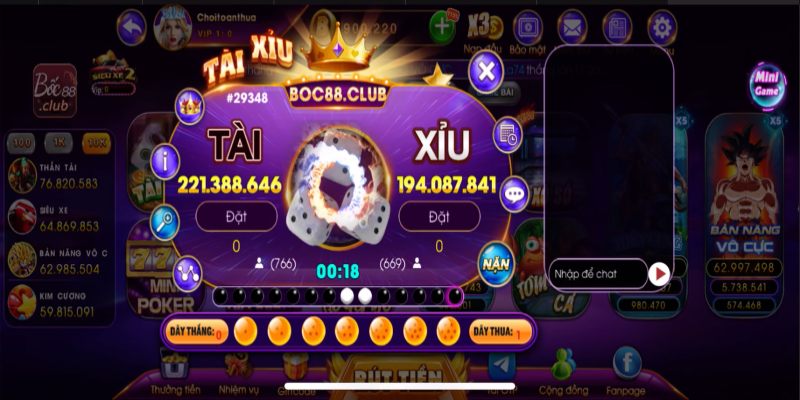 Ưu điểm khi trải nghiệm tại Boc88 club